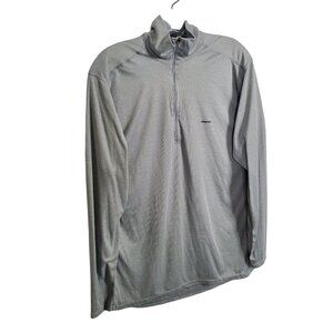 Patagonia Men Size XL Shirt Knit Capilene Quarter Zip Athletic Athleisure Layer